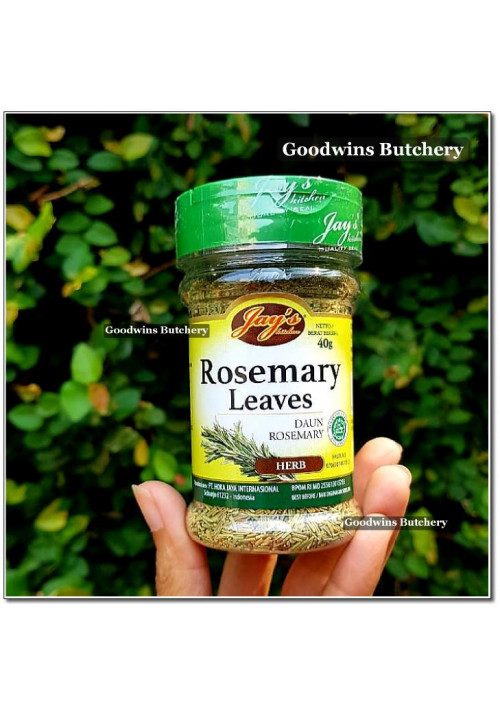 Herb Spice ROSEMARY LEAVES daun rosemari Jay's 40g JAYS